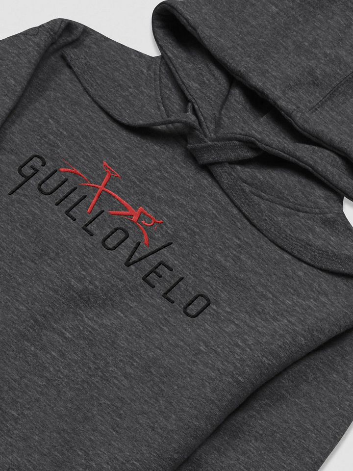 GUILLOVELO RED STYLE EMBROIDERED HOODIE product image (1)