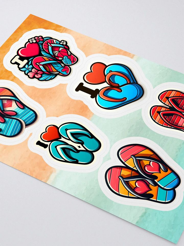 Flip Flop Stickers product image (2)