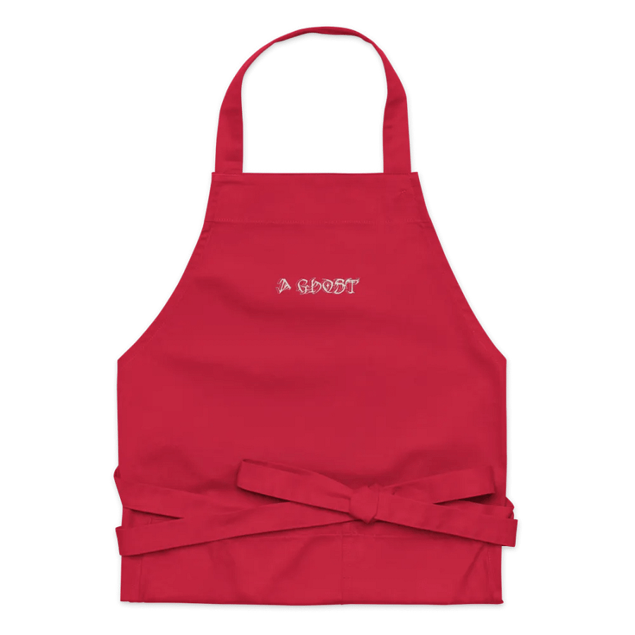 Organic Cotton Apron - Embroidered - A Ghost product image (35)