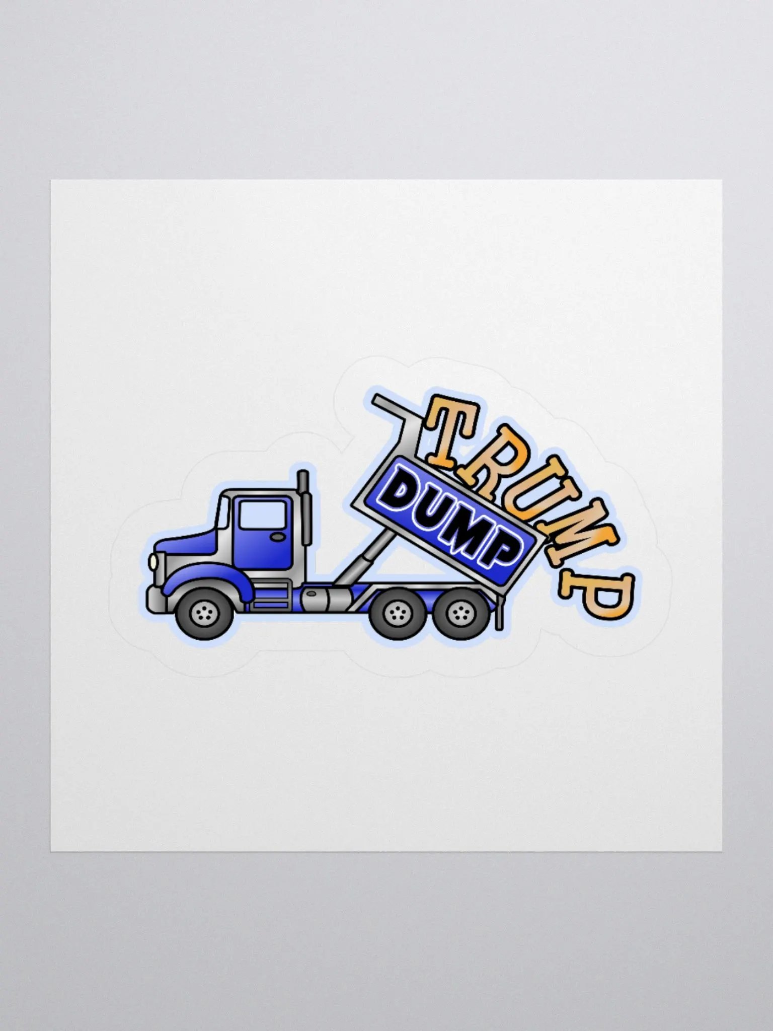 DUMP T STICKER product image (3)