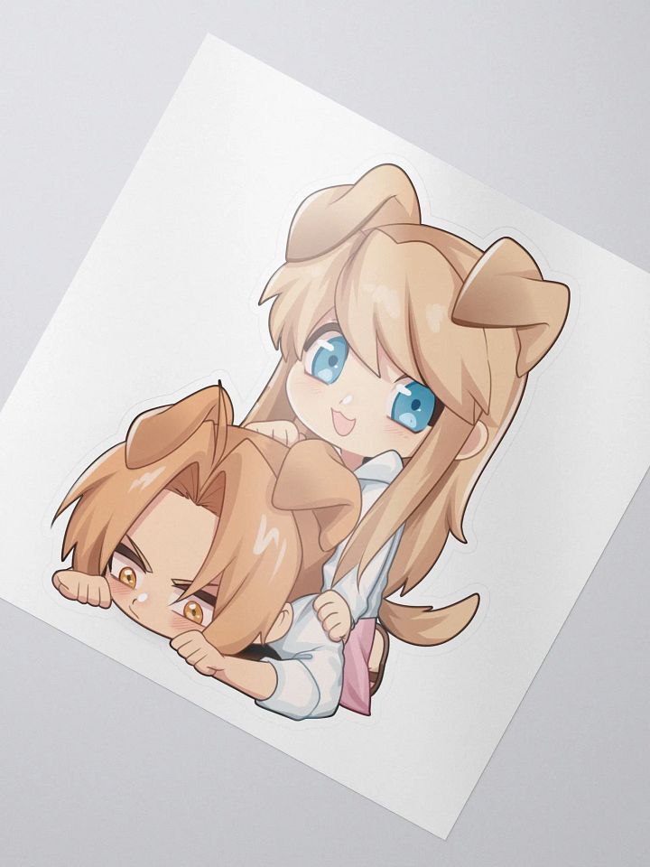 Puppy Pile Sticker product image (2)