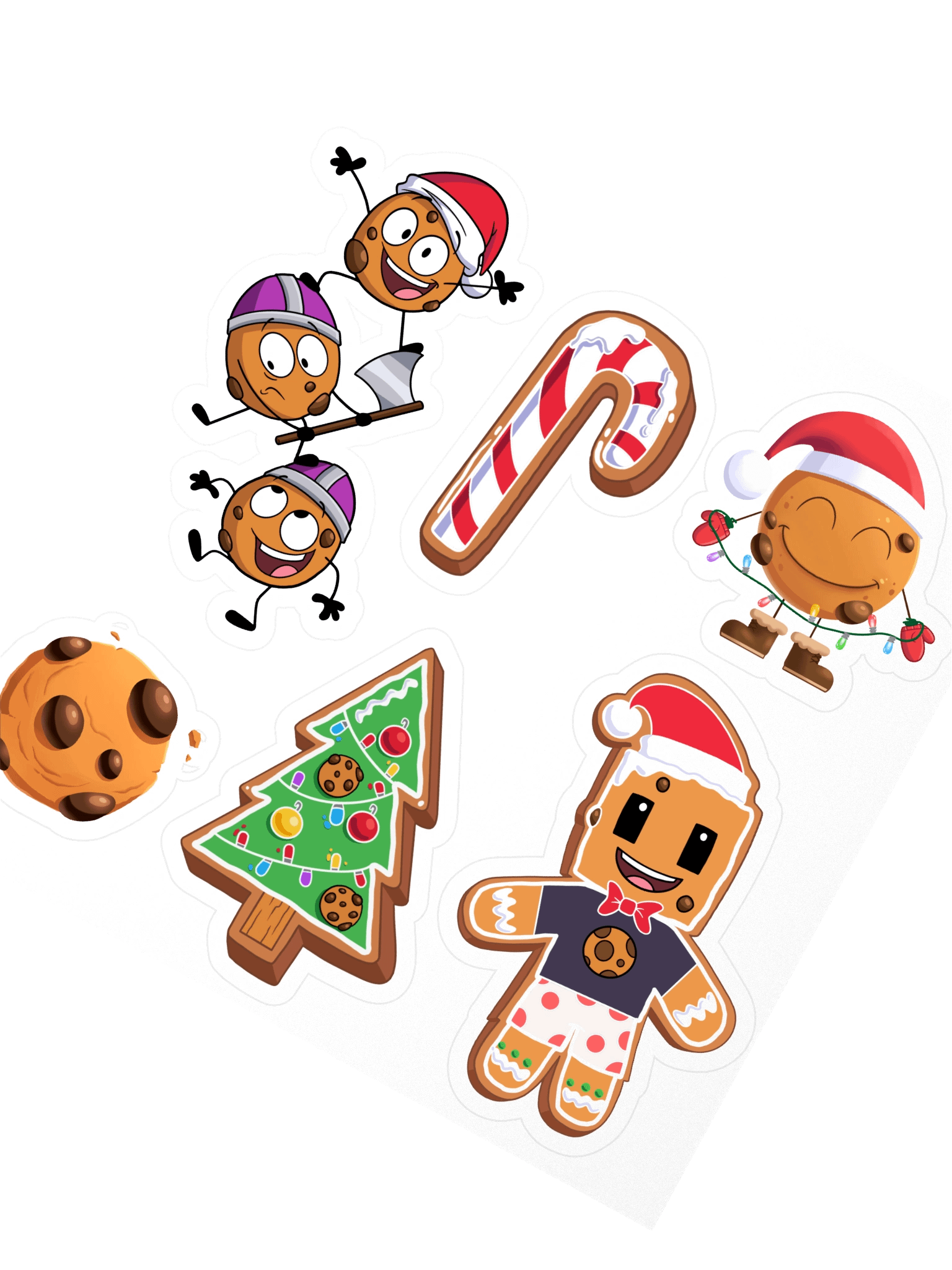 CHRISTMAS COOKIE STICKERS product image (2)