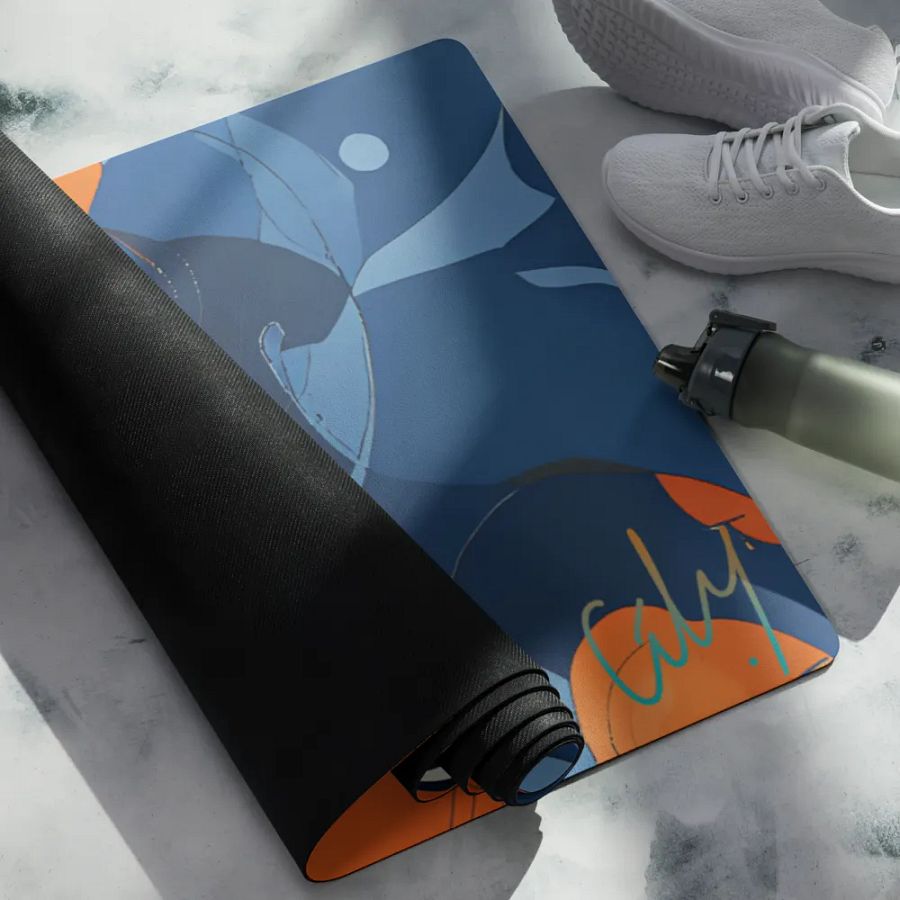 Serenity Swirl Yoga Mat product image (4)