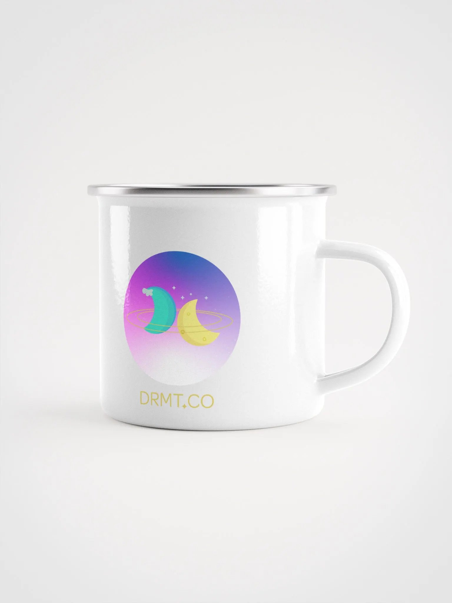 DRMT.CO Enamel Mug product image (1)