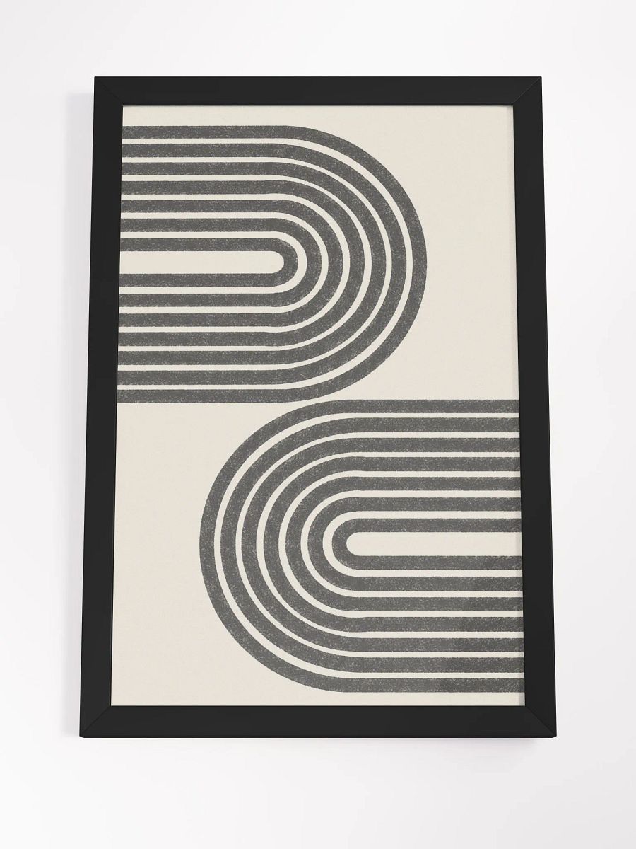 Symmetry in Motion Wall Art | Abstract Geometric Elegance for Modern Spaces product image (2)