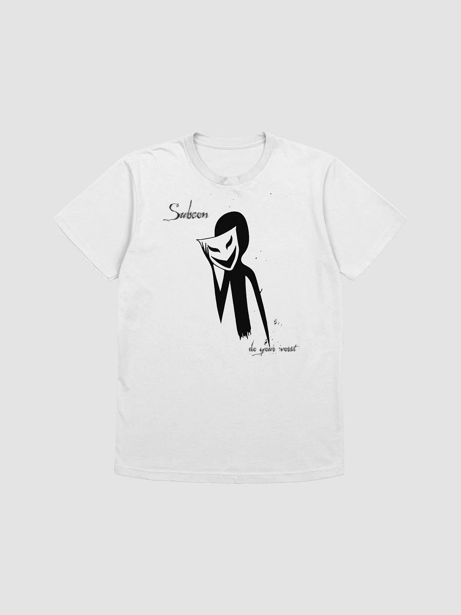 Do Your Worst Tee - White product image (1)