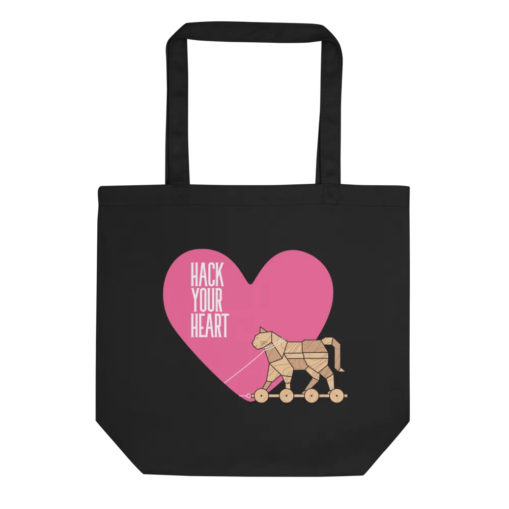 Hack Your Heart Eco-Friendly Tote Bag product image (1)