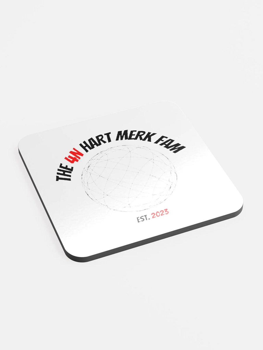 THE 4N HART MERK FAMILY GLASS COASTER product image (2)