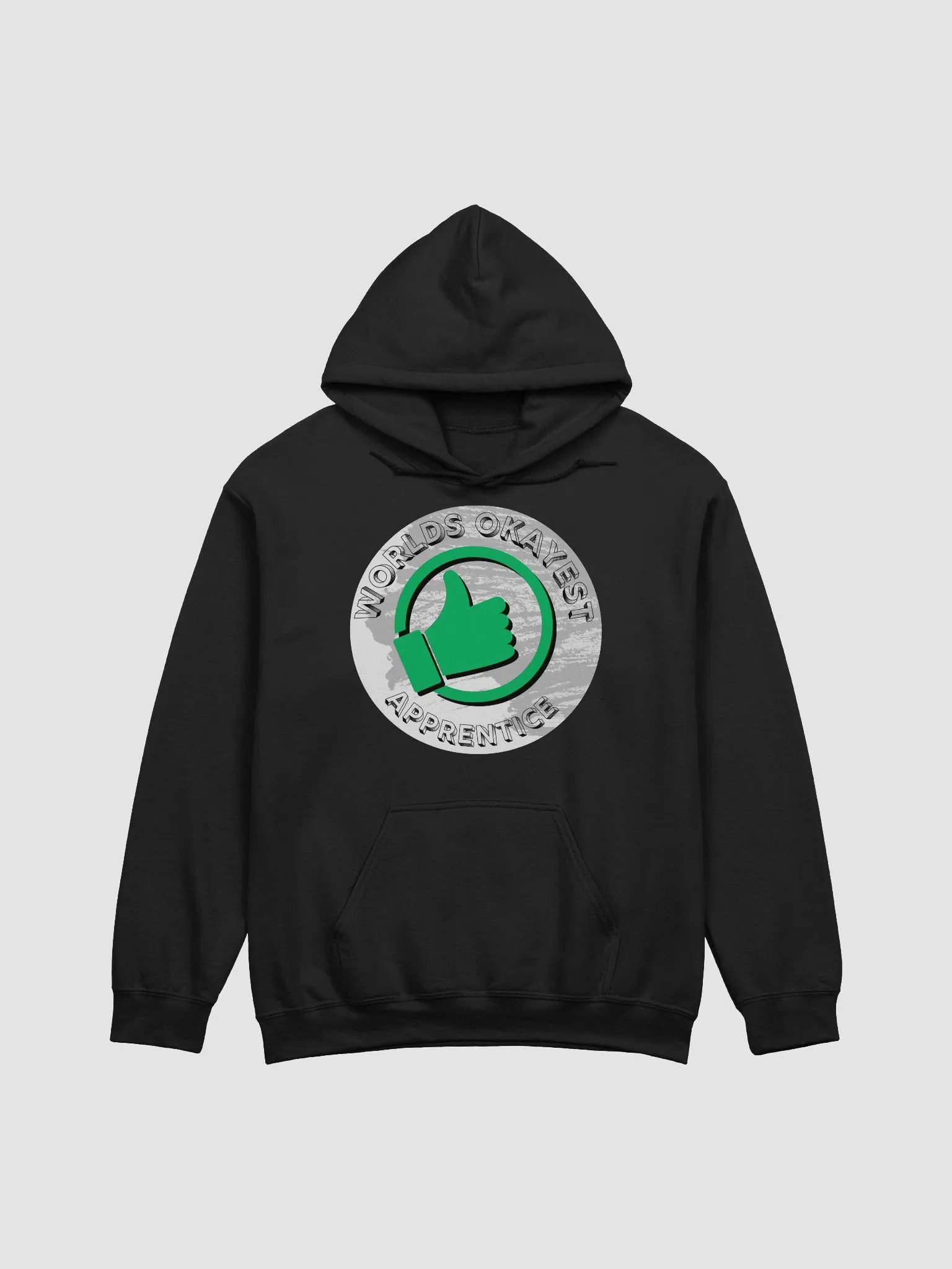 World's Okayest Apprentice Badge Hoodie product image (100)