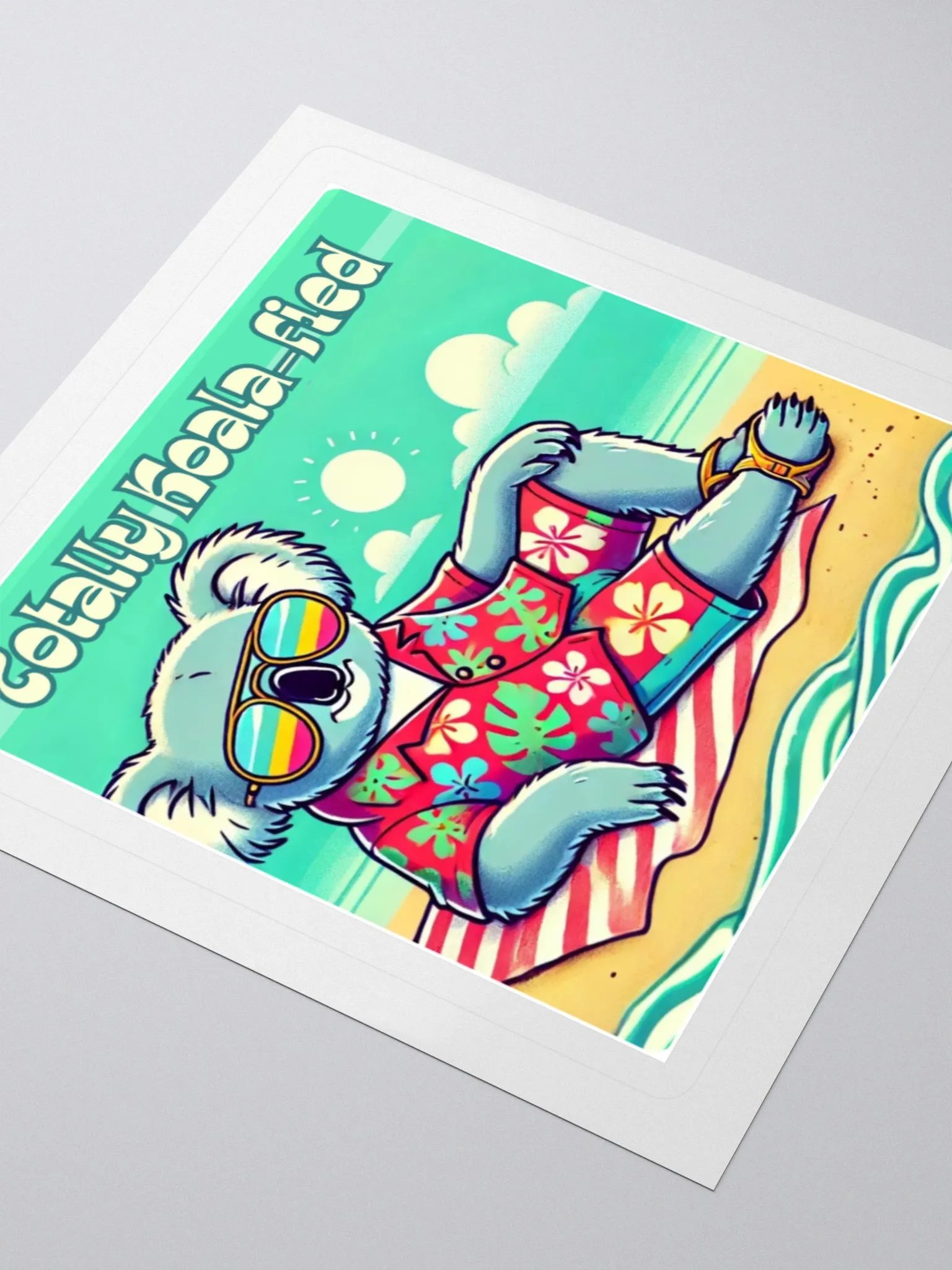 Totally Koala-fied (Kiss Cut Stickers) product image (5)