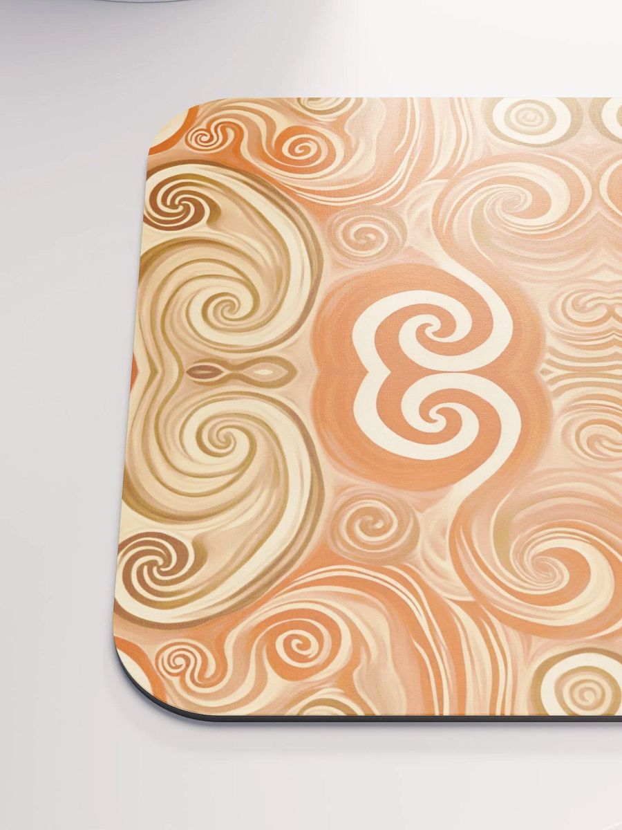 Funky Latte Liquid Tie-Dye Classic Mouse Pad product image (7)