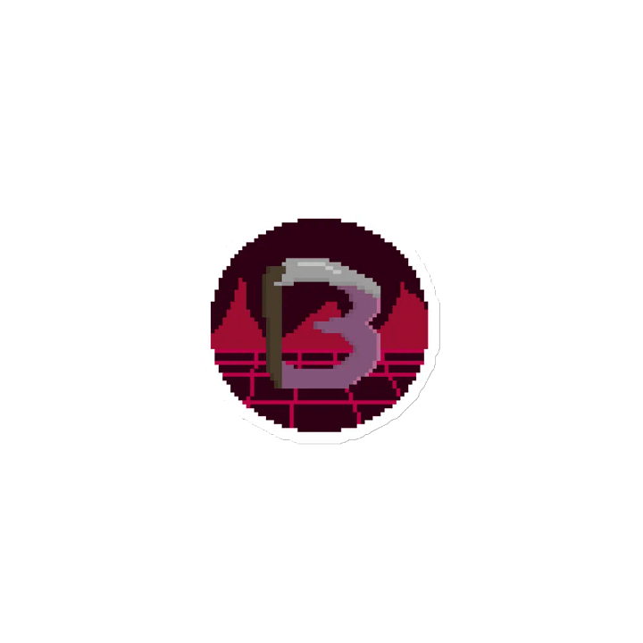 Scythe Harbingerofbeth Logo Magnet designed by Cassafrassarole product image (1)