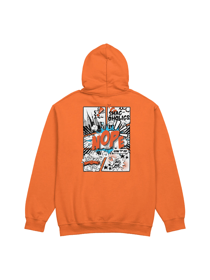 Explosive Orange NoPe Shac-oholics Hoodie product image (2)