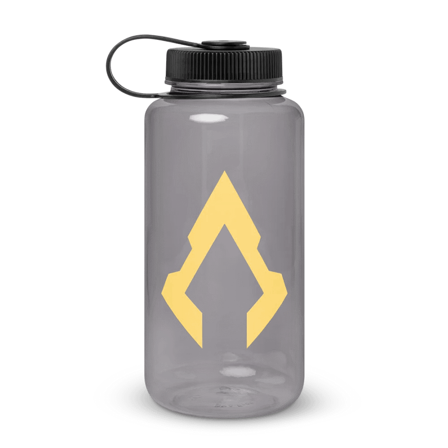 Golden Logo Wide Mouth 32oz Water Bottle product image (1)