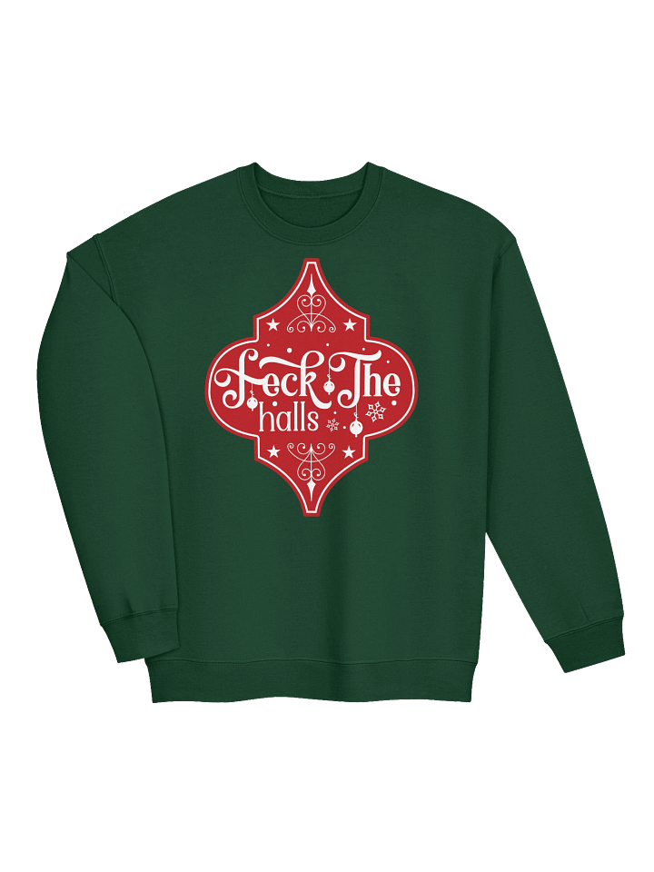 Feck The Halls - Irish Christmas Geansaí | Classic Crewneck product image (2)