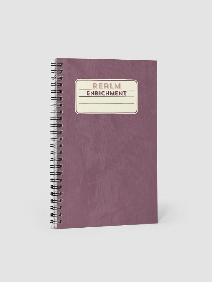 Notebook: Realm Enrichment in Regal Plum product image (1)