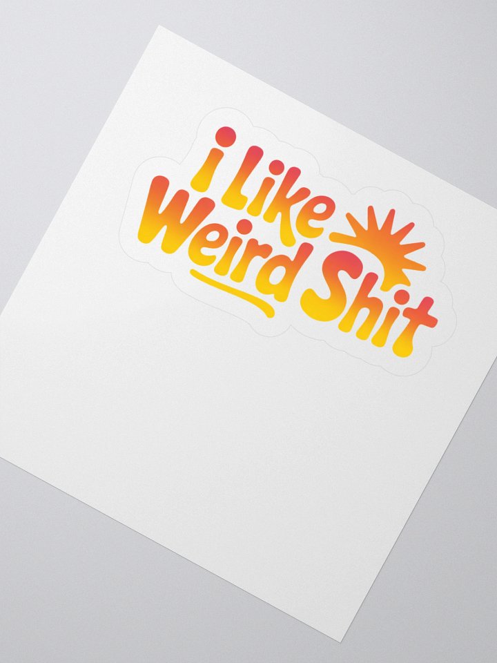 Sun-Kissed Weirdness Stickers product image (5)