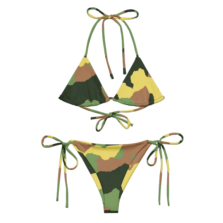 All-Over Print String Bikini - Camouflage product image (2)