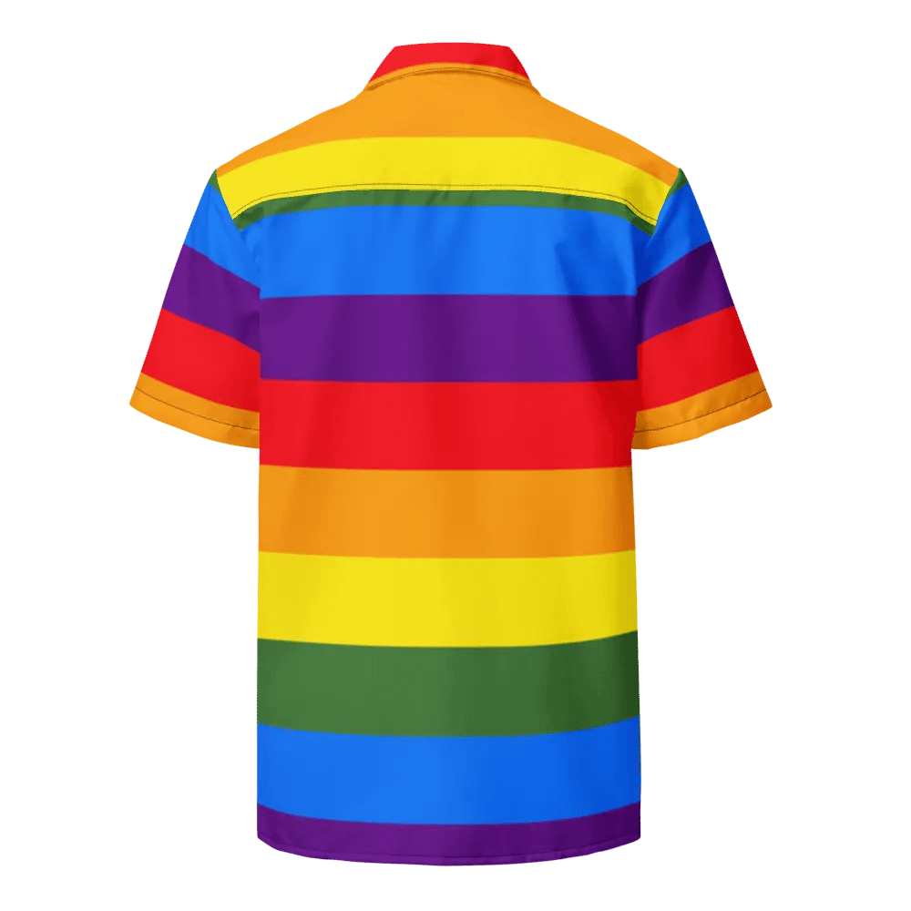 HoneyCubbs Logo - Unisex Rainbow Button-Up product image (4)
