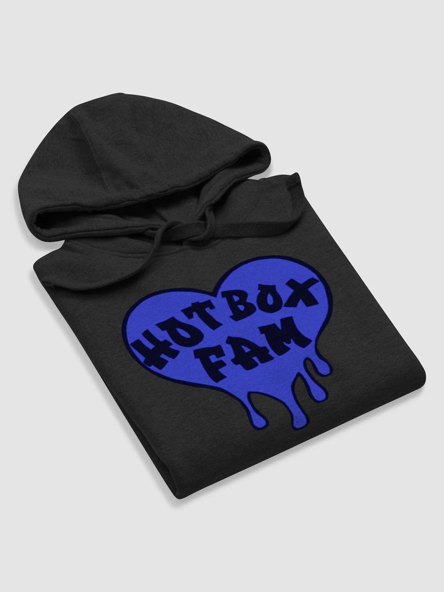 UNISEX HOT BOX FAM SOLID ROYAL BLUE LOGO HOODIE product image (57)