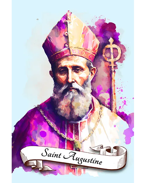 Saint Augustine Of Hippo Poster product image (1)