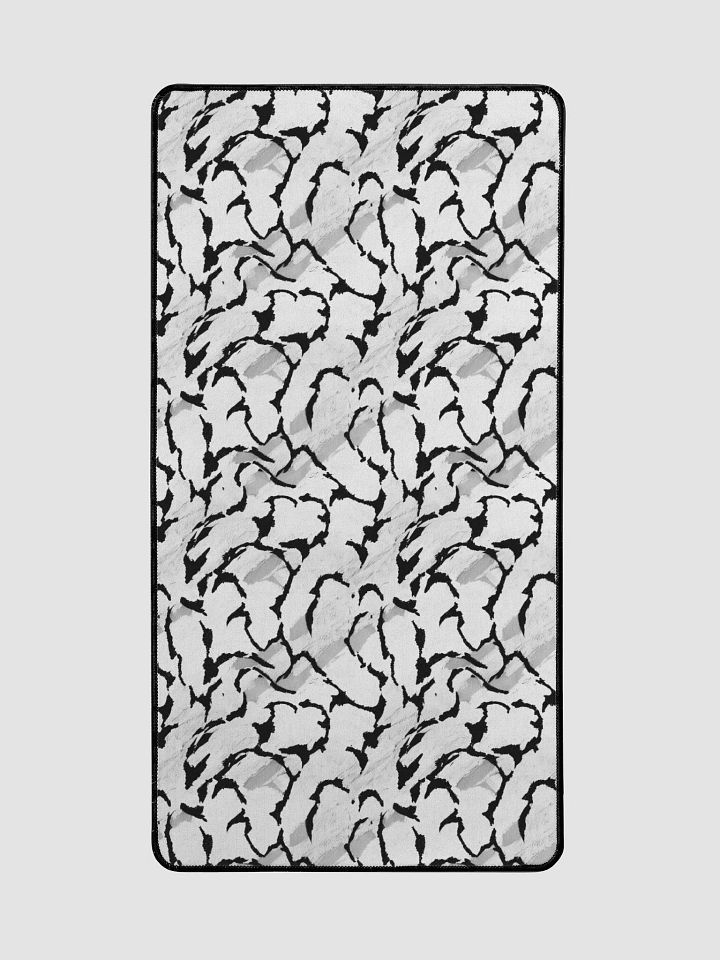 Black White Desk Mat product image (2)