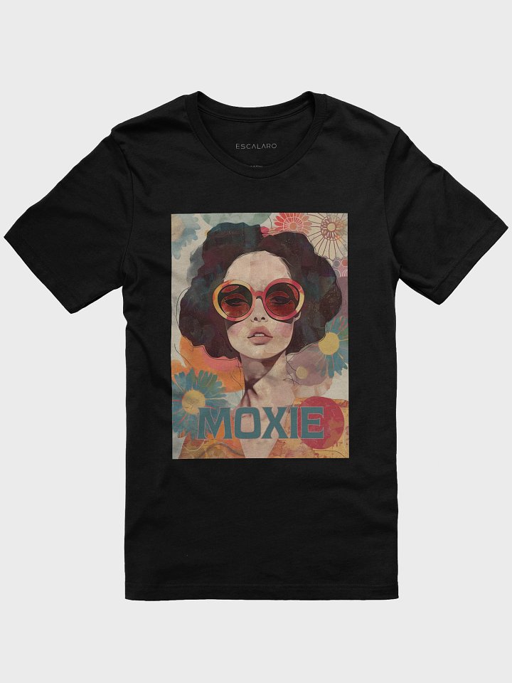 Moxie Graphic T-Shirt – Retro 60s Style Women’s Empowerment Tee with Bold Illustration product image (1)