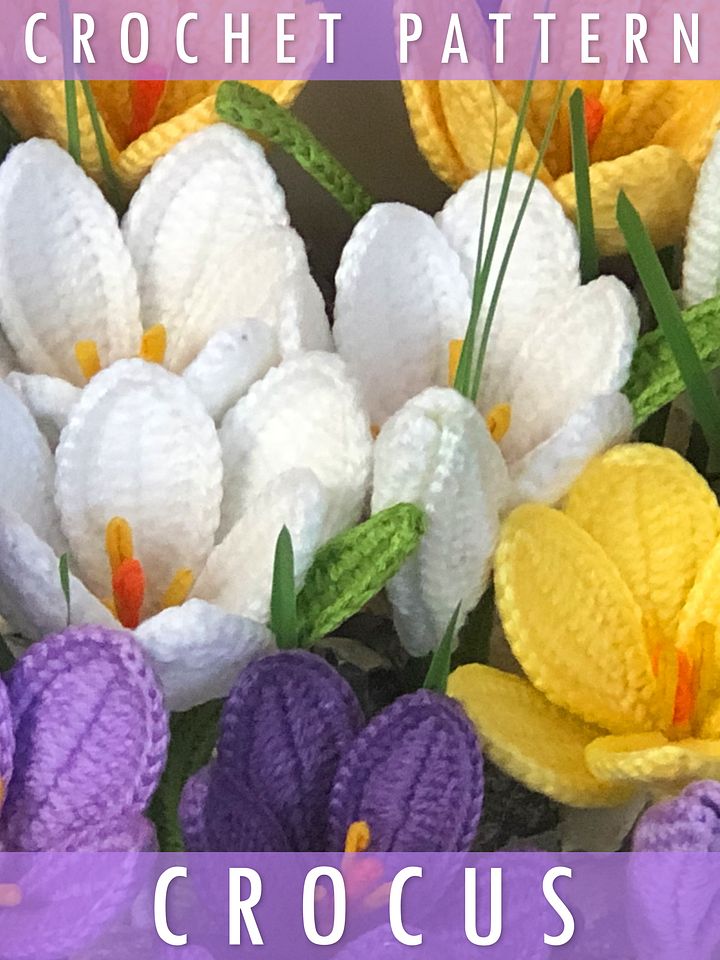 Crochet Crocus Pattern product image (1)