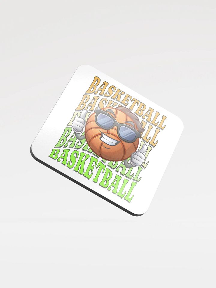 Thumbs Up Basketball Cool Hoops Cork Coaster Set product image (2)
