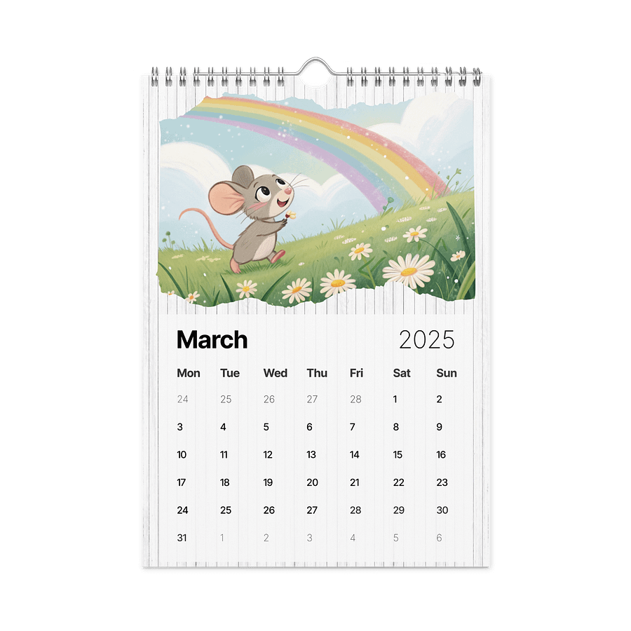 ADORABLE ANIMALS WALL CALENDAR 2026 product image (9)
