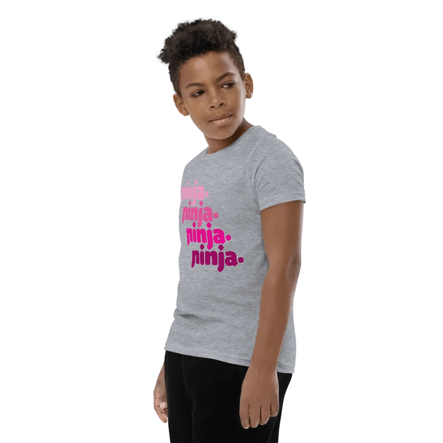 Quad Ninja Kids Tee: Pink product image (9)
