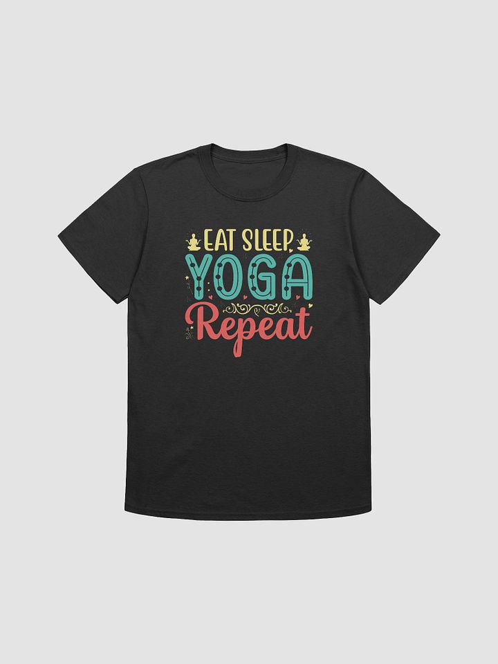 Eat Sleep Yoga Repeat T-shirt product image (1)