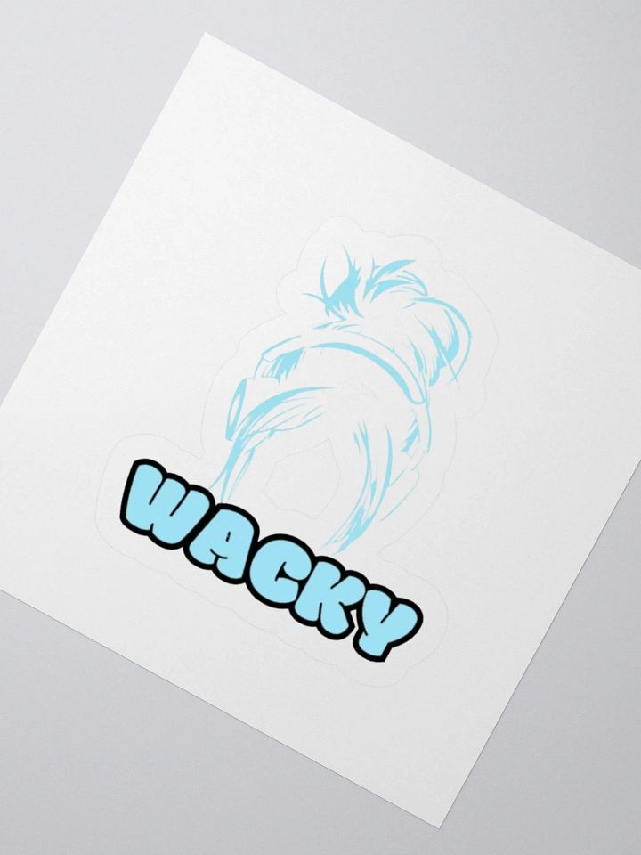 Blue Wacky Sticker product image (5)