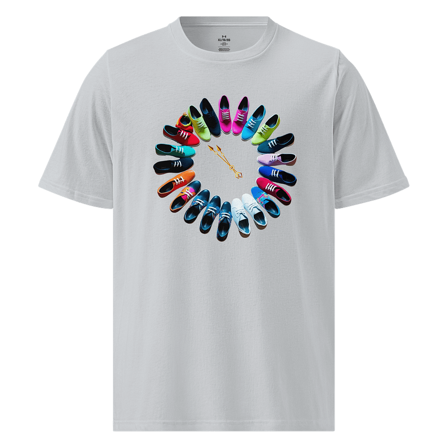 Colorful Kicks Clock Tee product image (1)
