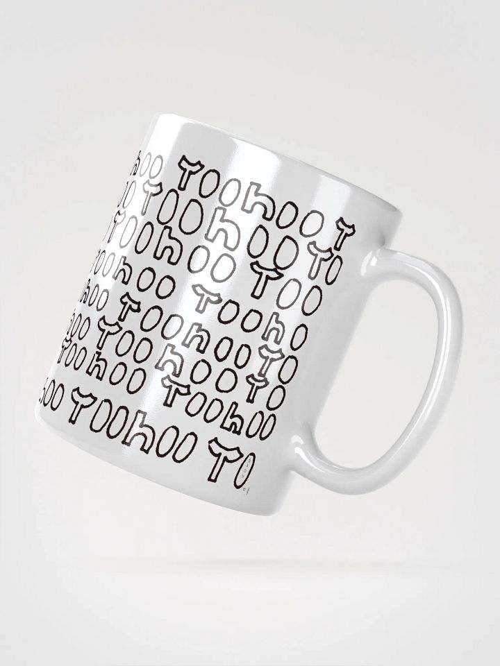 Yoohoo White Glossy Mug product image (2)