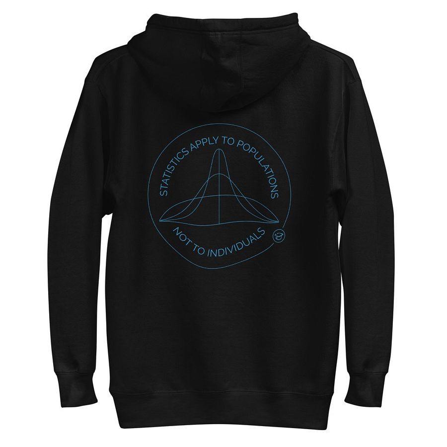 Statistics Bell Curve Hoodie (Unisex) product image (1)