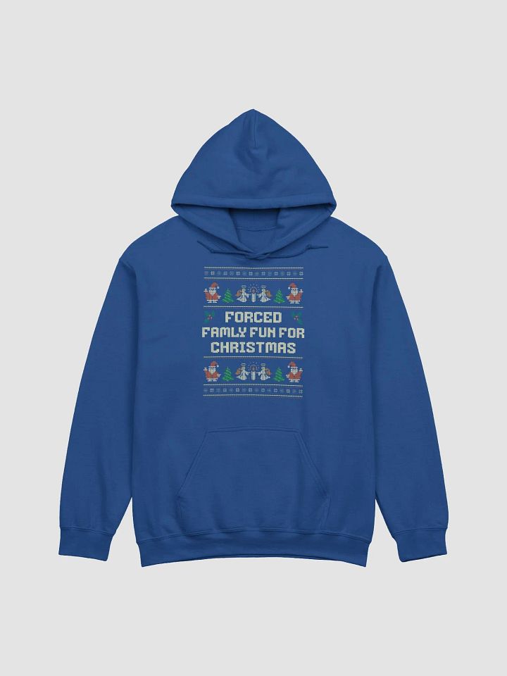 Forced Family Fun For Christmas Festive Holiday Hoodie product image (25)