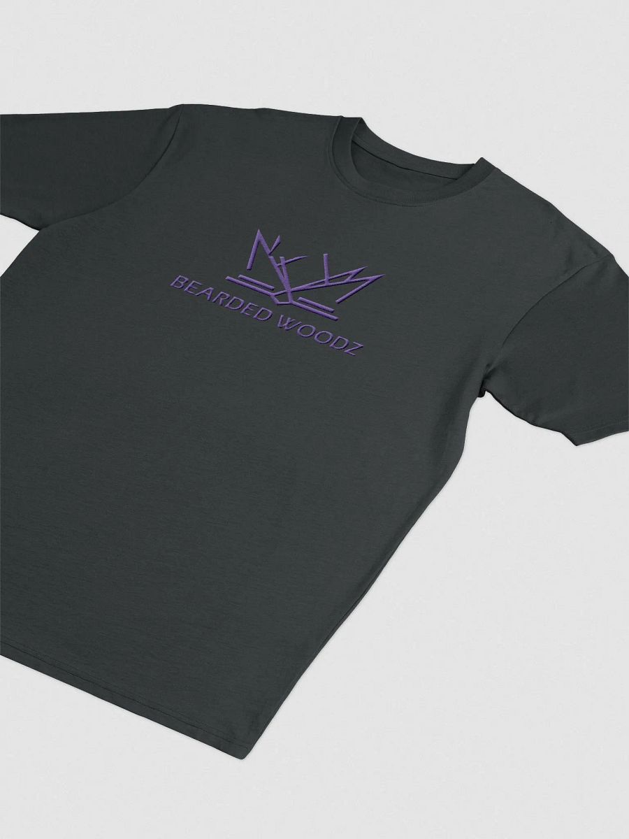 Men's Bearded Woodz T-Shirt (Purple Embroidery) product image (5)