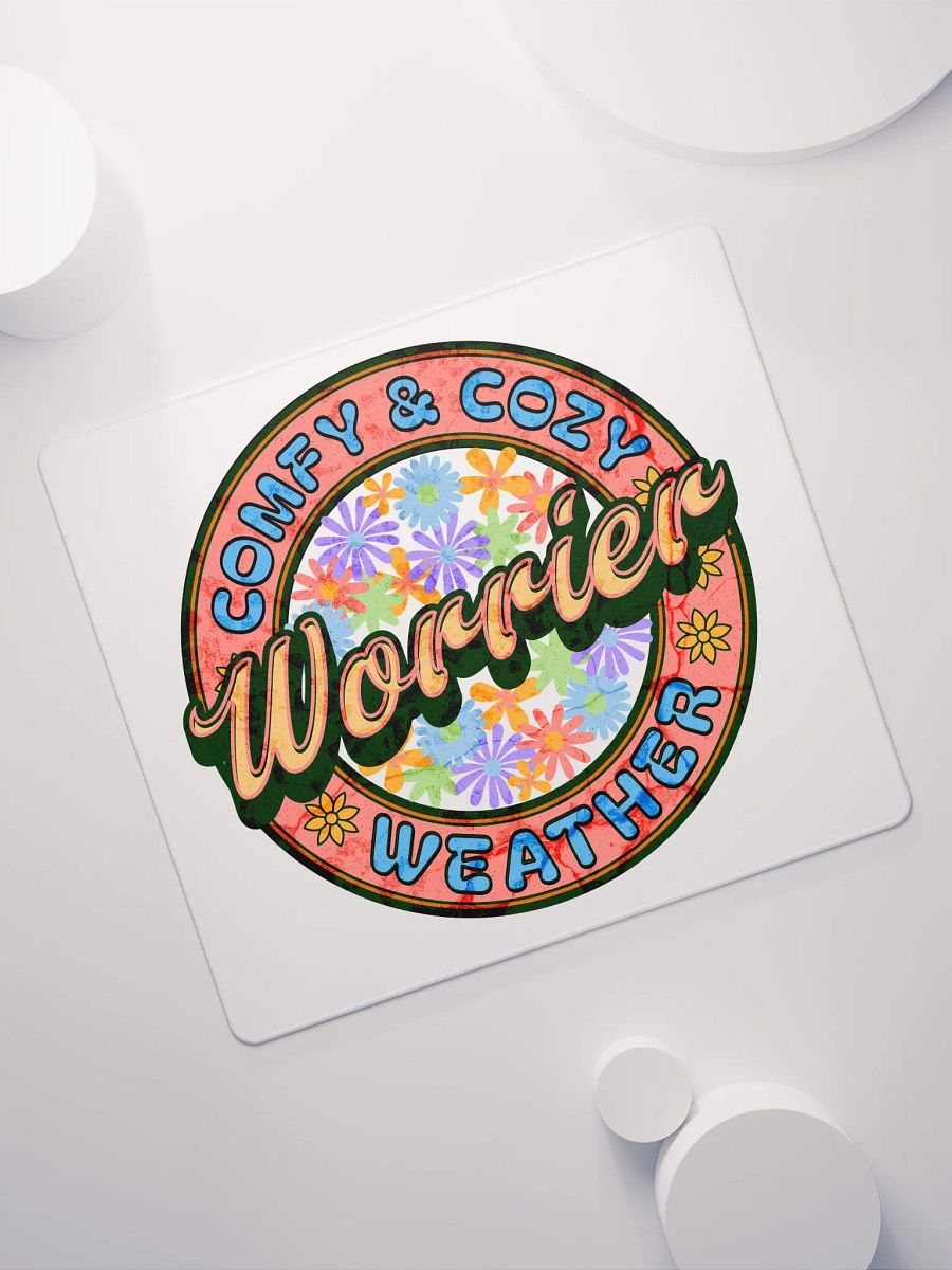 Worrier Comfy And Cozy Weather Floral Gaming Mouse Pad product image (5)