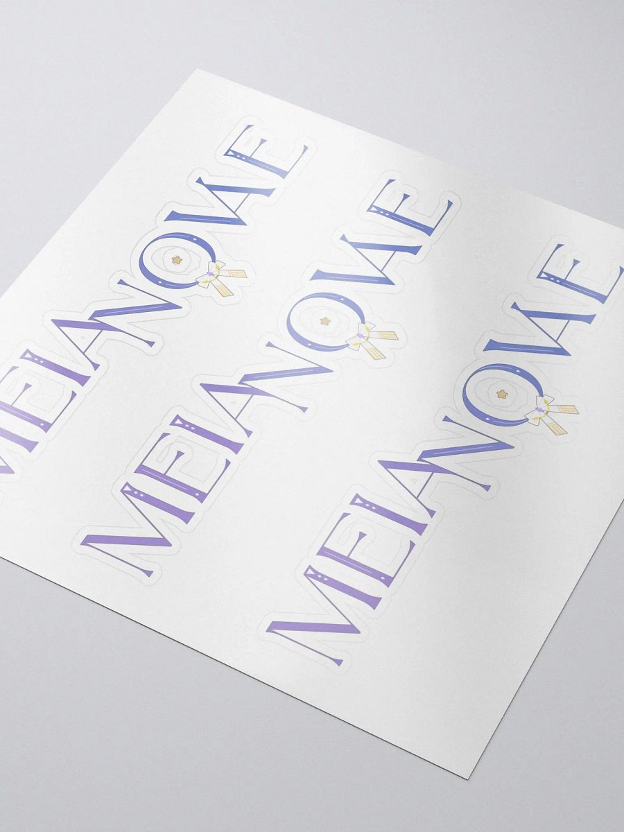 Meia Novae Logo Sticker Sheet! product image (3)
