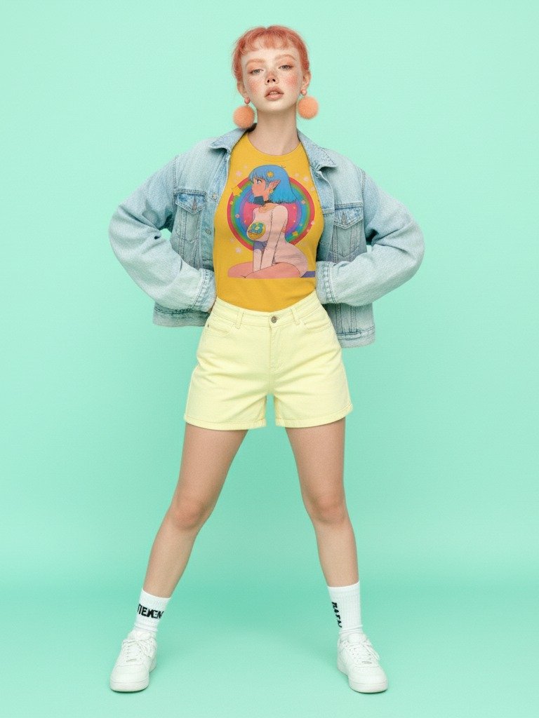 Starlight Symbol T-Shirt by Viterst – Pinterest Inspired Pop Art Streetwear product image (7)