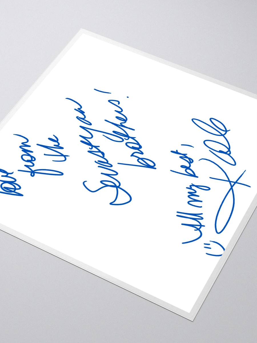 Digitally Signed Game Maker Bookplate Sticker product image (3)