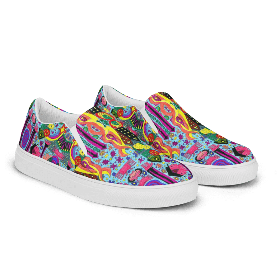 Kaleidoscope Dream Men's Slip-On Shoes product image (3)