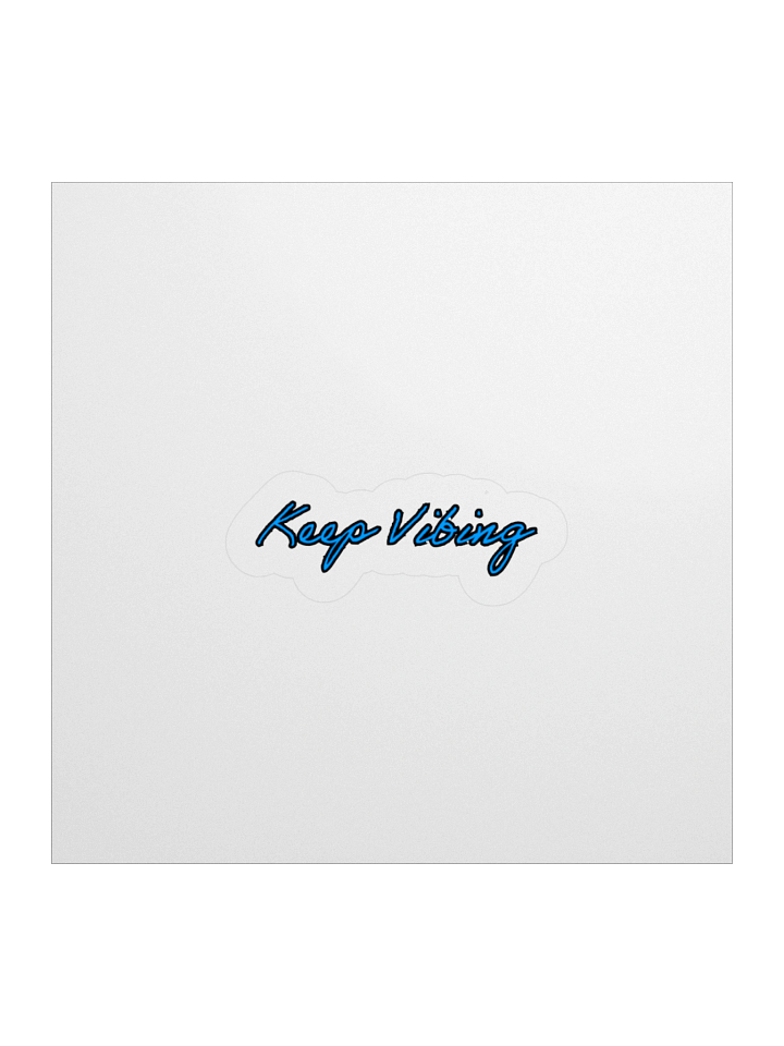 Keep Vibing Sticker product image (1)