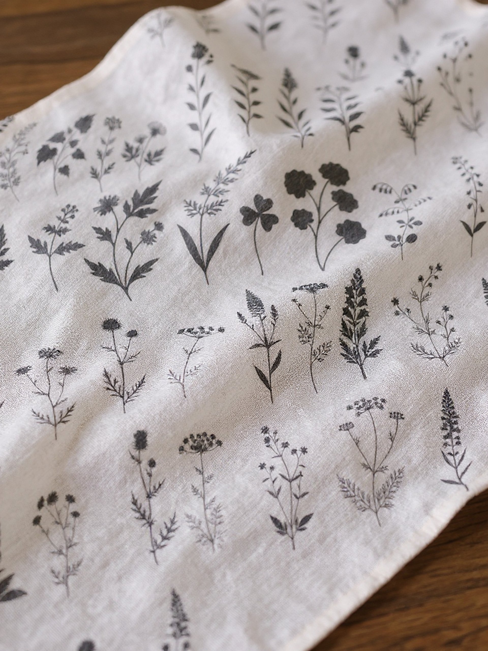 Wetland Botanical Flowers and Leaves Silhouettes product image (9)