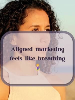If it feels forced, it’s not your method. Let’s market in a way that feels like YOU. #intuitivebusiness #marketingflow #soulalignedselling