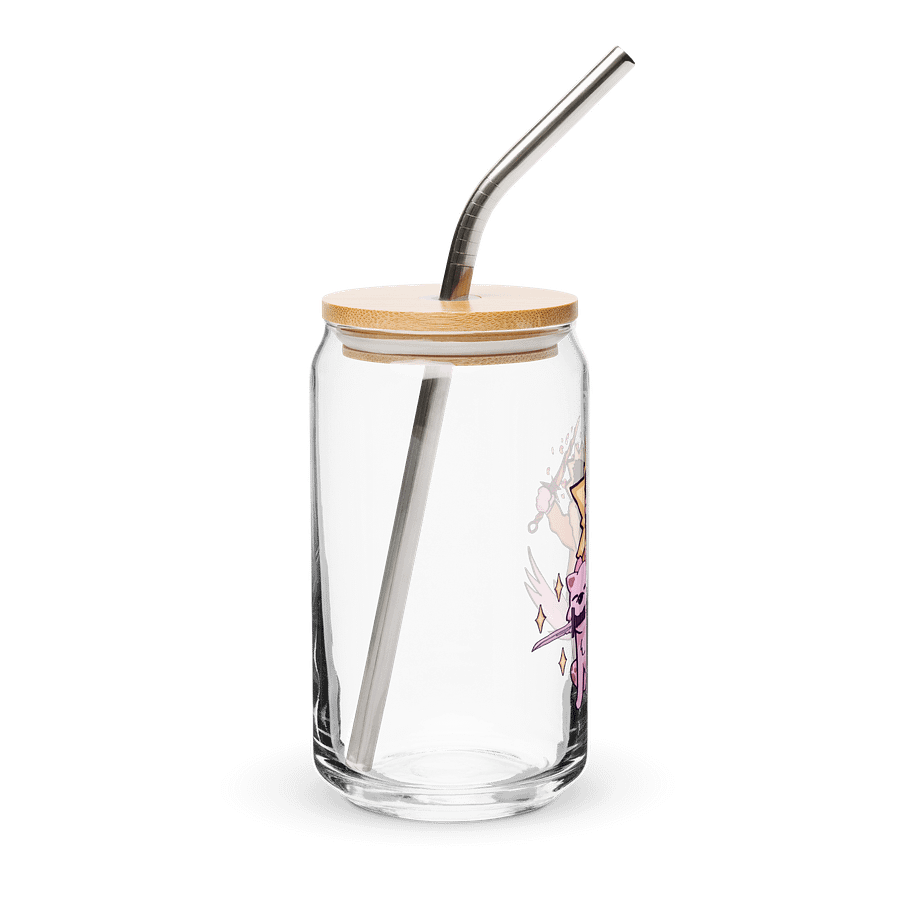The Great Grey Woof Glass Cup product image (4)