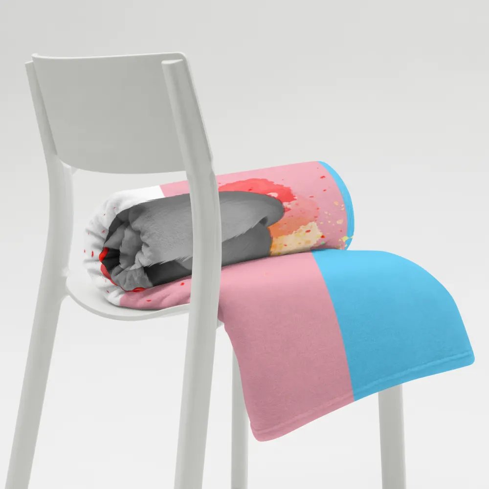 Transgender Pride Fox Blanket (2023) product image (8)