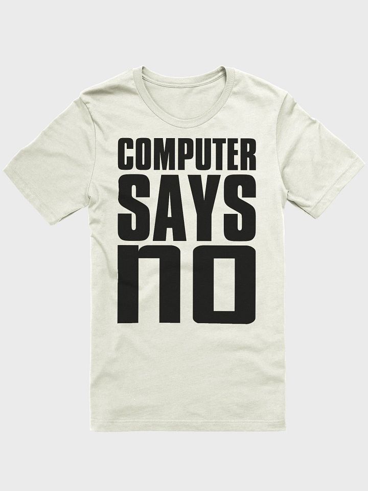 Computer Says No (black) product image (1)