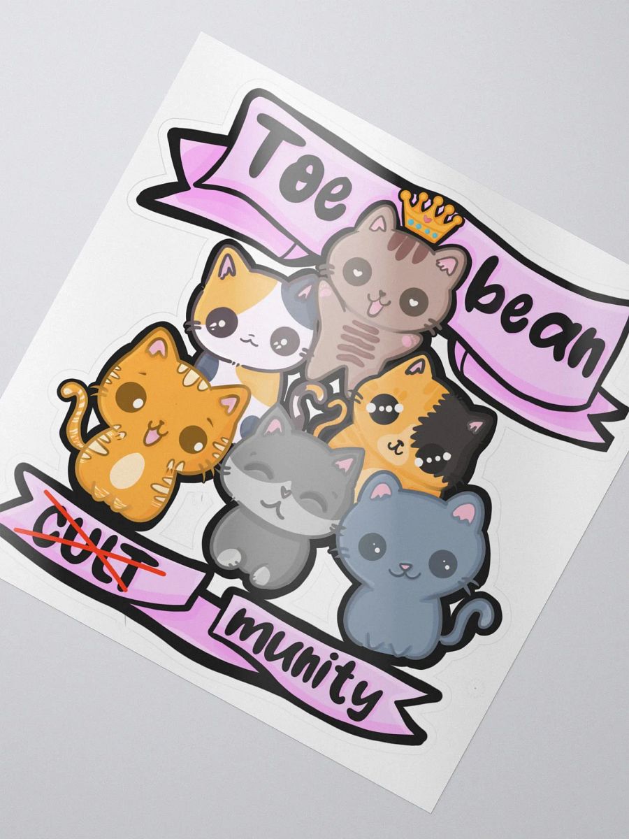 Toe Bean CULTmunity Sticker product image (2)